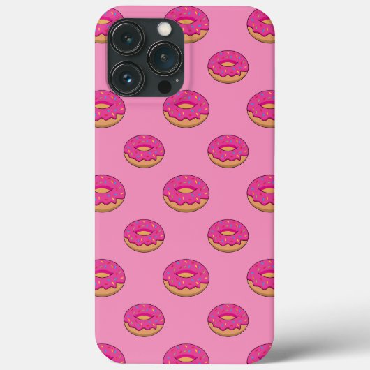 Aardbeiendonut met strooiende Cartoon Case-Mate iPhone Case (Achterkant)