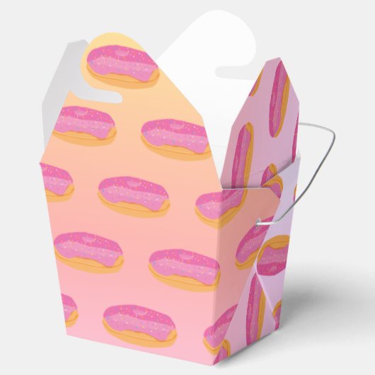 Aardbeiendonuts Bedankdoosjes (Geopend)