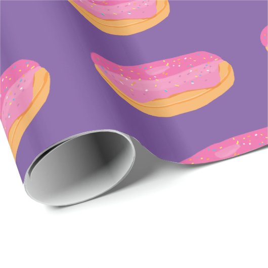 Aardbeiendonuts Cadeaupapier (Rol Hoek)