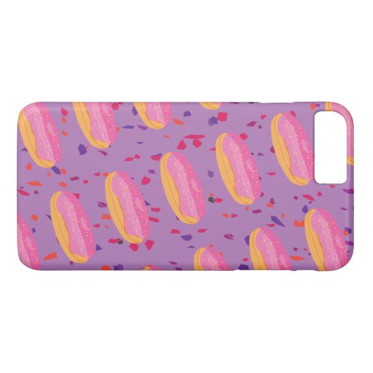 Aardbeiendonuts Case-Mate iPhone Case (Achterkant (Horizontaal))