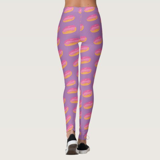 Aardbeiendonuts Leggings (Achterkant)
