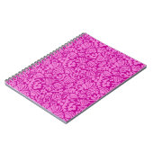 Aardbeienfantasie in roze notitieboek (Linkerzijde)