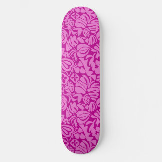 Aardbeienfantasie in roze persoonlijk skateboard