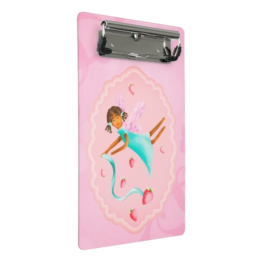 Aardbeienfee Mini Klembord (Schuin)