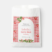 Aardbeienfeest Bedankzakje (Voorkant)