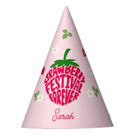 Aardbeienfestival voor altijd schattig  feesthoedjes