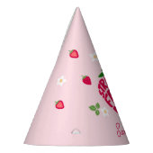 Aardbeienfestival voor altijd schattig  feesthoedjes (Links)
