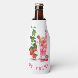 Aardbeienfles Koeler Fruits Juice Koele Drink