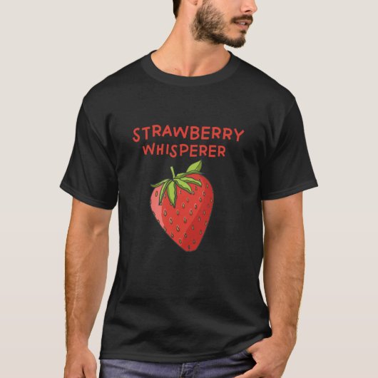 Aardbeienfluisteraar T-shirt (Voorkant)