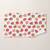 Aardbeienfruitpatroon Bad Handdoek (Handdoek)