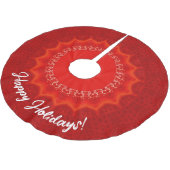 Aardbeiengelukzaligheid Kerstboom Rok (Gekanteld)