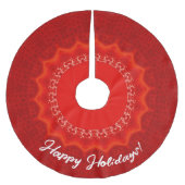 Aardbeiengelukzaligheid Kerstboom Rok (Voorkant)