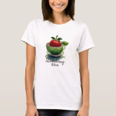 Aardbeiengelukzaligheid T-shirt (Voorkant)