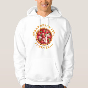 Aardbeiengevoel voor altijd hoodie