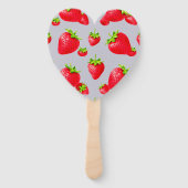 aardbeienhandventilator handwaaier (Voorkant)