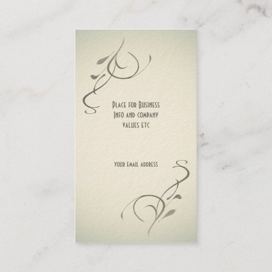 Aardbeienhart (bakken/chef/taart decoratie) v2 visitekaartje (Achterkant)