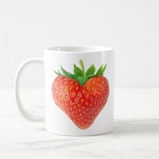 Aardbeienhart Koffiemok (Links)
