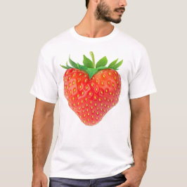 Aardbeienhart T-shirt