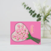 Aardbeienijs Briefkaart (Staand voorkant)