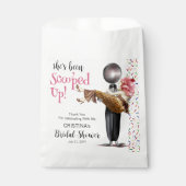 Aardbeienijs Bruiloftsfeest Bedankzakje (Voorkant)