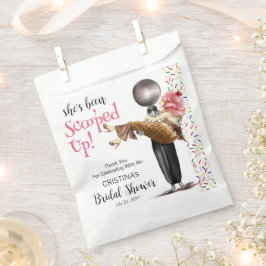 Aardbeienijs met Vrijgezellenfeest Bedankzakje
