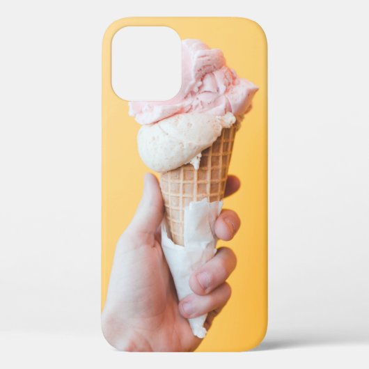 Aardbeienijs op kuit Case-Mate iPhone case (Achterkant)