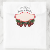 Aardbeieninblikken uit de keuken van sticker (Tas)