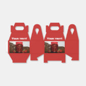 aardbeienjam bedankdoosjes (Uitgevouwen)