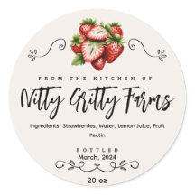 Aardbeienjam Jelly behouden aangepaste inblikken l