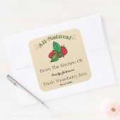 aardbeienjam - Jelly Labels (Envelop)