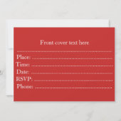 aardbeienjam kaart (Achterkant)