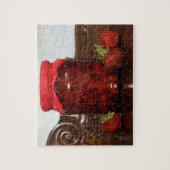aardbeienjam legpuzzel (Verticaal)