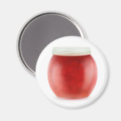 Aardbeienjam Magneet (Voorkant / Achterkant)