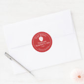Aardbeienjam Persoonlijk Ingemaakt Etiket Thuisgem (Envelop)