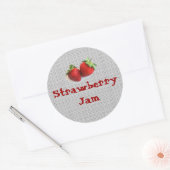 Aardbeienjam Sticker (Envelop)