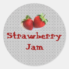 Aardbeienjam Sticker