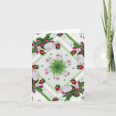 aardbeienkaart kaart (Voorkant)