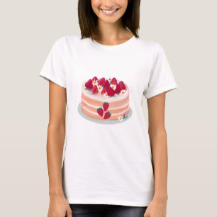 Aardbeienkap en Daisy Flowers T-shirt