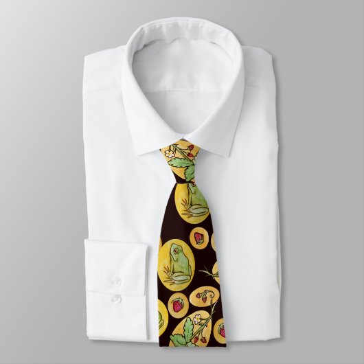 Aardbeienkikkers voor eeuver stropdas (Gebonden)