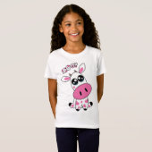 Aardbeienkoe - moo? t-shirt (Voorkant volledig)