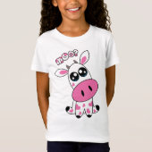Aardbeienkoe - moo? t-shirt (Voorkant)