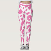 🍓 🐄 Aardbeienkoeienbaars Leggings (Voorkant)