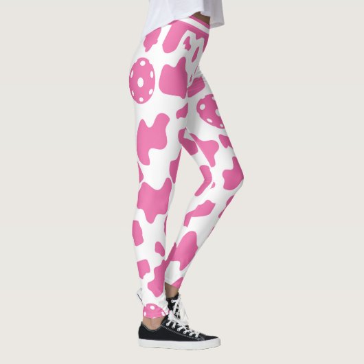 🍓 🐄 Aardbeienkoeienbaars Leggings (Rechts)