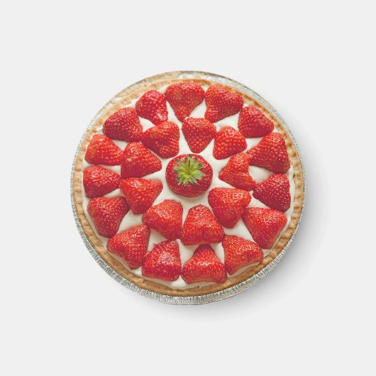 Aardbeienkookt Magnet (Voorkant)