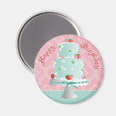 Aardbeienkookt Magnet (Voorkant / Achterkant)