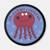 aardbeienkwal magneet (Voorkant)