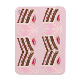 ~aardbeienlaagcake~ magneet