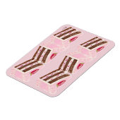 ~aardbeienlaagcake~ magneet (Linkerzijde)