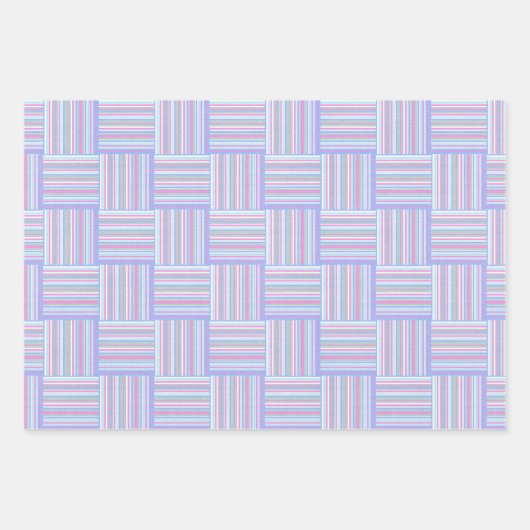 Aardbeienlapje psychedelisch inpakpapier vel (Voorkant 2)