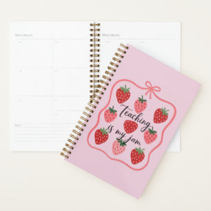 Aardbeienliefhebber Leraar Lesgeven is mijn ding Planner